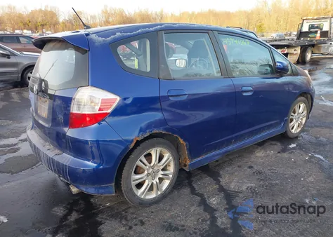2009 Honda Fit Sport from USA, damaged, VIN JHMGE87499S031092